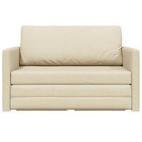 Slaapbank 110cm Crme Stof - thumbnail