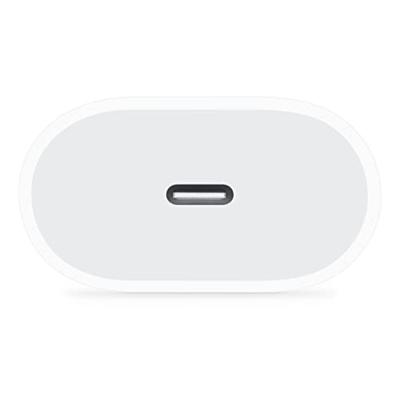 Adattatore di alimentazione USB-C originale Apple da 20 W: ricarica rapida per iPhone e iPad