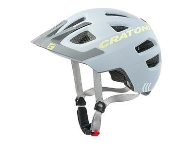 Cratoni Helm maxster pro grey-neonyellow matt s-m