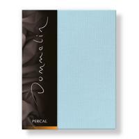 Dommelin Dommelin Hoeslaken Uni Percal 200TC 591 Pastelblauw 140x200/30 - thumbnail