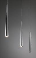 Paulmann Gutta 70930 LED-hanglamp LED LED vast ingebouwd 21 W Aluminium (geborsteld) - thumbnail