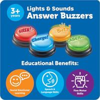 Learning Resources Lichten en Klinkt Zoemers 4-Stuk Set - thumbnail