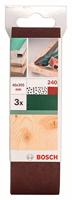 Bosch Accessoires Schuurband 40X305mm | G240 | Rw | Ongeperf | Span | 3-delig - 2609256185 - thumbnail