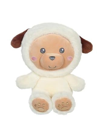 Hoody Pets Hondenknuffel - GIPSY TOYS - Crème, 24 cm