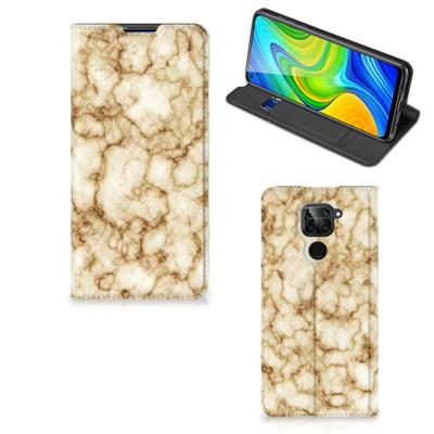 Xiaomi Redmi Note 9 | Standcase | Marmer Goud