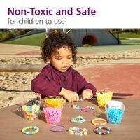 Colorations rijgkralen variatie in pot, 6000st. - thumbnail