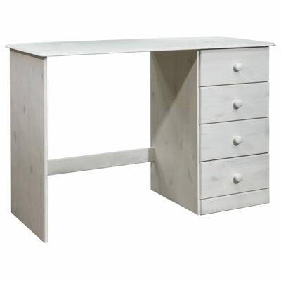 vidaXL Bureau met 4 lades 110x50x74 cm massief grenenhout vidaXL Bureau met 4 lades 110x50x74 cm massief grenenhout