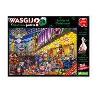 Puzzel Wasgij Christmas 20 - De Geesten van de Kermis! 2x1000st (1 puzzle for free) - thumbnail