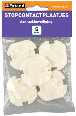 Aansluitsnoer EURO 1.5 M 2 x 0.75 mm wit