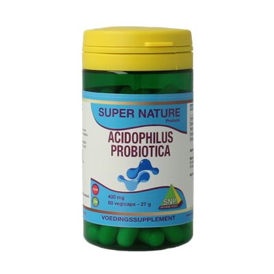 SNP Acidophilus probiotica 400 mg puur 60 Vegetarische capsules