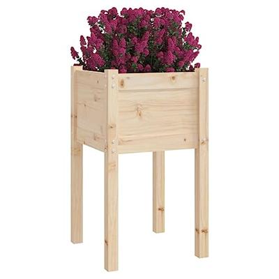 Plantenbakken 2 st 40x40x70 cm massief grenenhout Plantenbakken 2 st 40x40x70 cm massief grenenhout