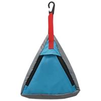 VidaXL Opslagzak 4 pcs grijs en blauw 24 x 16 x 24 cm oxford - thumbnail