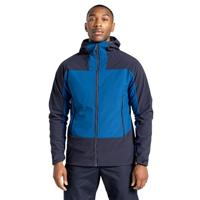 Craghoppers CEL005 Expert Active Hooded Softshell - Poseidon Blue/Dark Navy - L - thumbnail