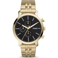 Horlogeband Fossil BQ2329 Roestvrij staal (RVS) Doublé 22mm - thumbnail