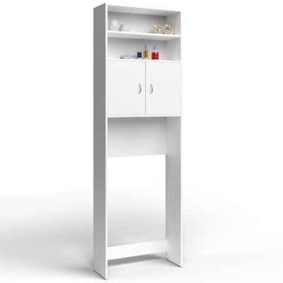 Wasmachinekast Neapel Wit 195x63x20cm