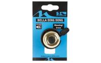 M-Wave fietsbel bella ding-dong ø33mm goud messing - thumbnail