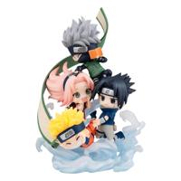 Naruto Shippuden FigUnity PVC Mini Statue Gather here, Team 7 13 cm - thumbnail