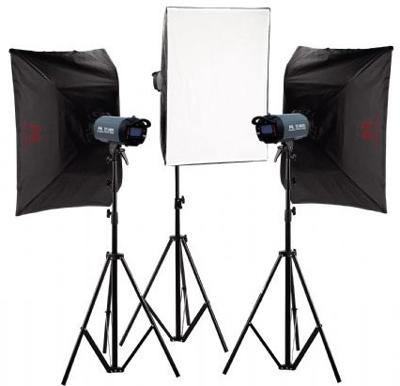 Falcon eyes studioflitsset tfk-3400l met lcd scherm