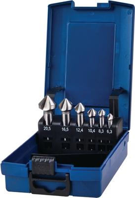 Promat/Tecwerk Set verzinkboren | DIN 335 C 90 graden | 6,3-20,5 mm | HSS-Co | 6-delig kunststof cassette - 4000865220 Promat/Tecwerk Set verzinkboren | DIN 335 C 90 graden | 6,3-20,5 mm | HSS-Co | 6-delig kunststof cassette - 4000865220