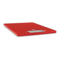 Bilancia da cucina digitale - ADE - LEONIE - Plastica ABS - 22 x 17 cm - Include 1 batteria Cr 2032 - Rosso - thumbnail
