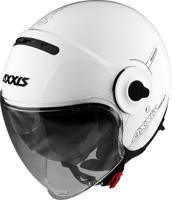 Helm Axxis Raven Solid Glans Wit  L - thumbnail