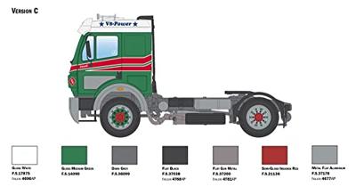 Italeri 1/24 Mercedes-Benz SK1844LS V8 Italeri 1/24 Mercedes-Benz SK1844LS V8