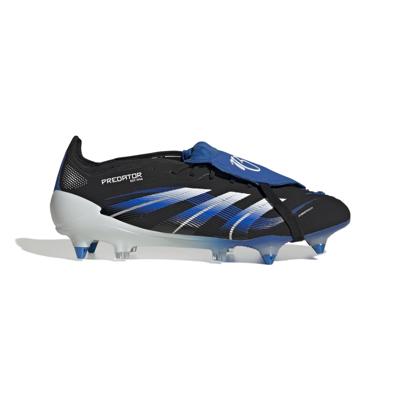 adidas Predator Bellingham Elite FT IJzeren-Nop Voetbalschoenen (SG) Zwart Wit Blauw adidas Predator Bellingham Elite FT IJzeren-Nop Voetbalschoenen (SG) Zwart Wit Blauw