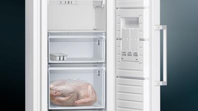 Siemens iQ300 GS36NVWFP diepvriezer Vrijstaand Staand Wit 242 l A++ Siemens iQ300 GS36NVWFP diepvriezer Vrijstaand Staand Wit 242 l A++