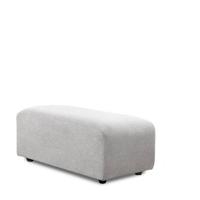 HKliving Jax bank Hocker Small Sneak Light Grey - thumbnail