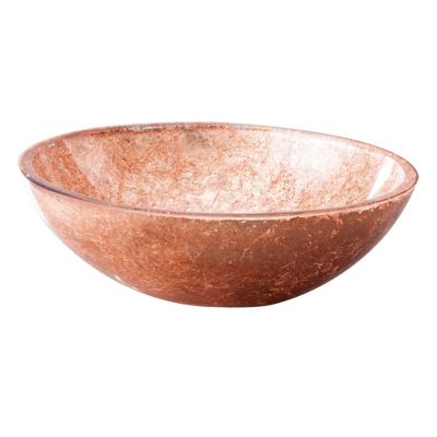 Waskom Cipi Rame Lavandino 40x40x13 cm Copper Leaves Cipi