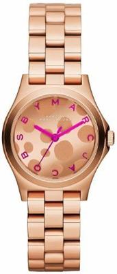Horlogeband Marc by Marc Jacobs MBM3271 Roestvrij staal (RVS) Rosé 16mm