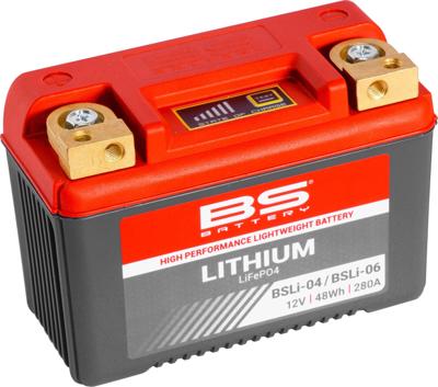BS-BATTERY lithium-ion accu "bsli-04" battery li04/06 bs lithium