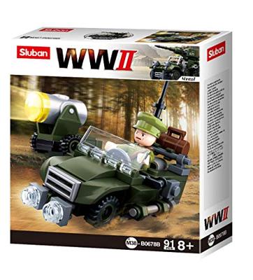 Sluban Wwii 4 into 1 display (m38-b0678)