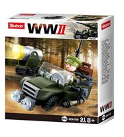 Sluban Wwii 4 into 1 display (m38-b0678) - thumbnail