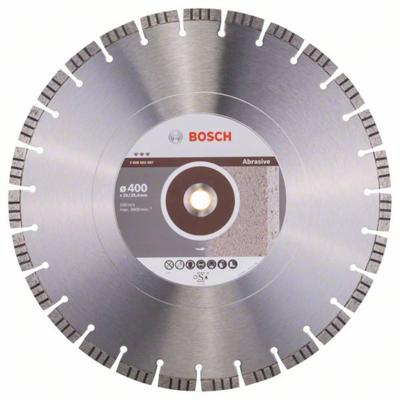 Bosch Accessoires Diamantdoorslijpschijf Best for Abrasive 400 x 20,00+25,40 x 3,2 x 12 mm 1st - 2608602687 Bosch Accessoires Diamantdoorslijpschijf Best for Abrasive 400 x 20,00+25,40 x 3,2 x 12 mm 1st - 2608602687