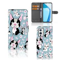 OnePlus 9 | Telefoonhoesje | Met pasjeshouder | Hondjes - thumbnail