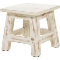 Rootsmann Houten krukje | wit - thumbnail