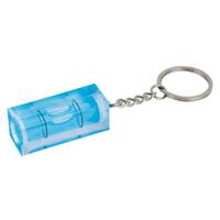 Moses sleutelhanger waterpas 4 cm blauw - thumbnail