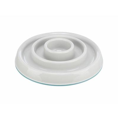 TRIXIE VOERBAK SLOWFEEDING KUNSTSTOF / TPR ASSORTI 23 CM 450 ML