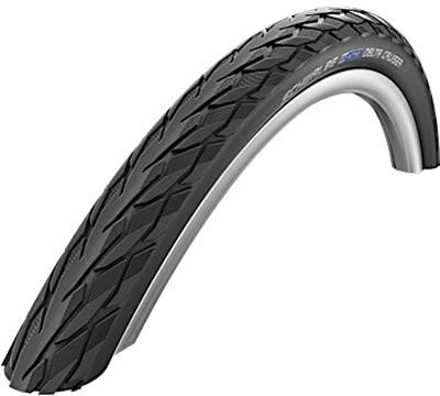 Schwalbe buitenband delta cruiser 32-622 28x1.25 reflectie (zl)