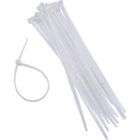 Nature kabelbinders tyraps nylon 15 cm 25 stuks transparant - thumbnail