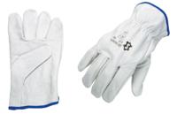 Sacobel chauffeurshandschoenen - 4121-10 - maat 10 - naturel - rundsnerfleer - thumbnail