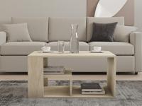 Salontafel - EROS - Rechthoekig - Travertin - 80 x 50 x 40 cm - thumbnail