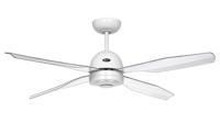 CasaFan Libelle Plafondventilator 82 W (Ø x h) 132 cm x 320 mm Wit-lak Met afstandsbediening - thumbnail