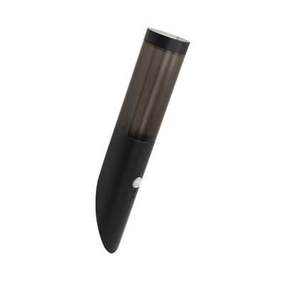 Searchlight Zwarte buitenlampBatton met sensor - 93901BK-PIR