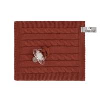 Baby's Only speendoekje Cable Classic Brique - thumbnail