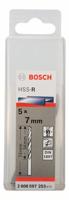 Bosch Accessories 2608597253 HSS Metaal-spiraalboor 7 mm Gezamenlijke lengte 74 mm Rollenwals DIN 1897 Cilinderschacht 5 stuk(s) - thumbnail