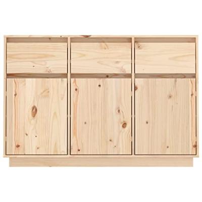 Dressoir 110x34x75 cm massief grenenhout - thumbnail