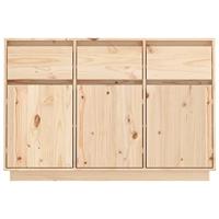 Dressoir 110x34x75 cm massief grenenhout - thumbnail