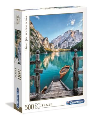 Clementoni legpuzzel braies lake, 500st.